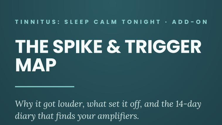 Tinnitus: The Spike & Trigger Map
